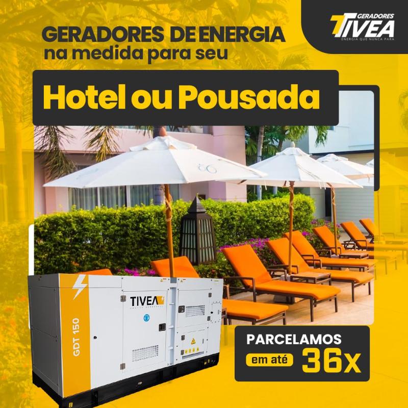 Gerador de Energia para Hospedagem