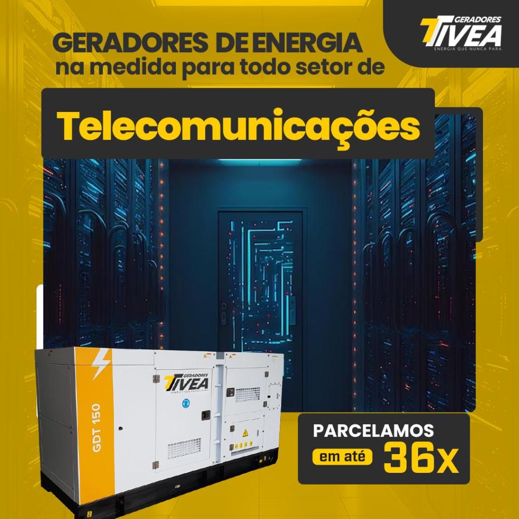 Setor Telecom Como o setor de Telecom se beneficia com geradores de energia? - Tivea ...