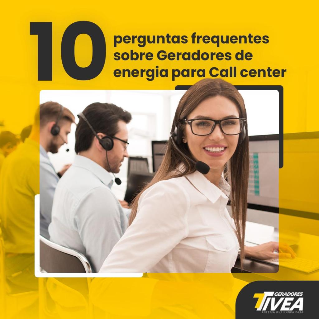 Manutenção de Geradores para Call Center