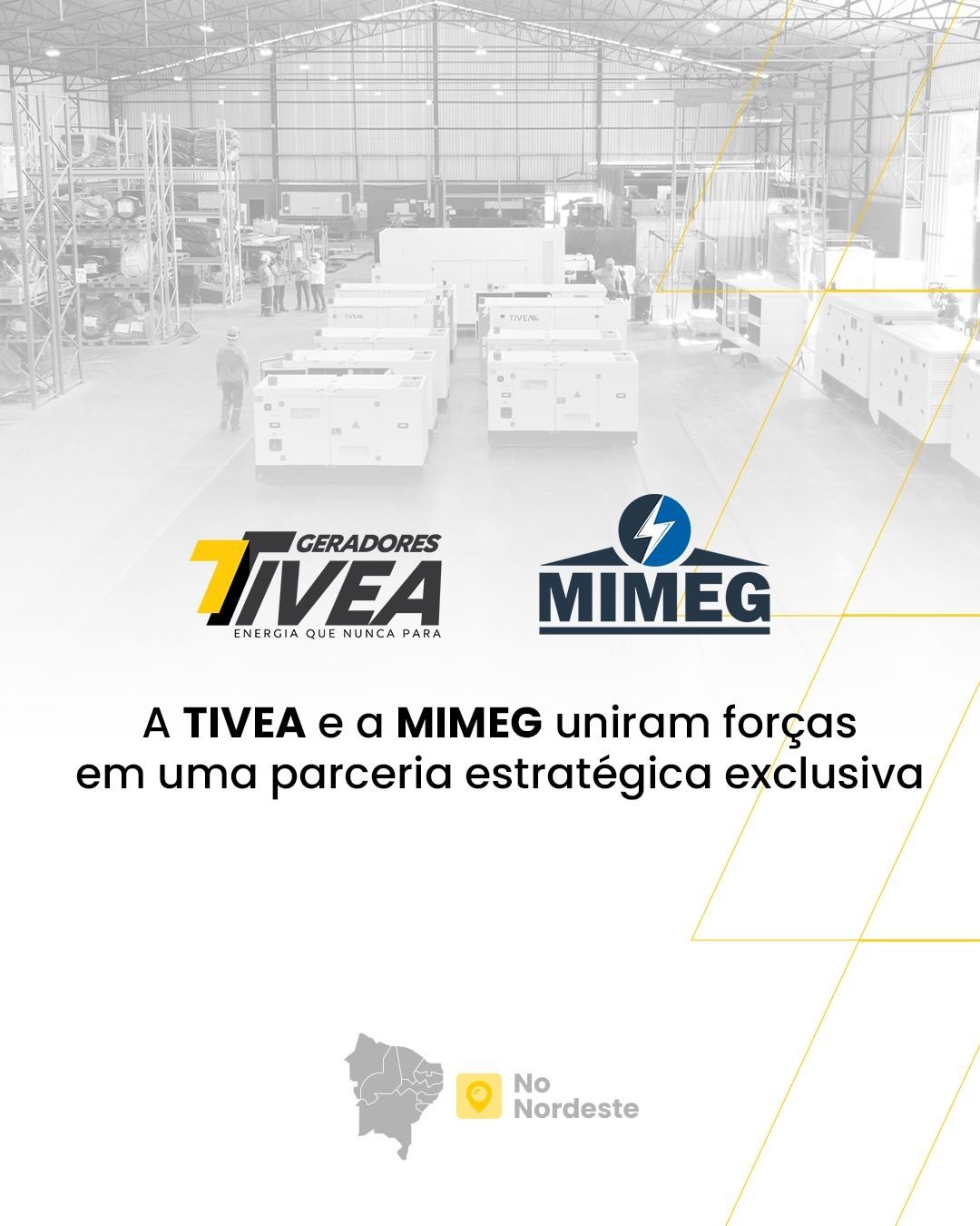 Parceria estratégica TIVEA e MIMEG: fortalecendo o mercado de energia no Nordeste
